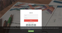 Desktop Screenshot of online.webceo.com