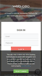 Mobile Screenshot of online.webceo.com